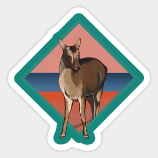 Miyajima Deer Sticker